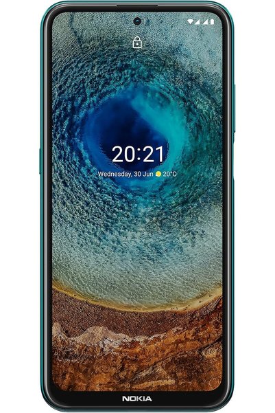 Nokia هاتف X10 5G الذكي، شريحتين، ذاكرة وصول عشوائي 6 جيجابايت، ذاكرة تخزين د...