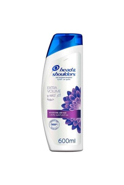 Head & Shoulders شامبو مضاد للقشرة، يمنح الشعر كثافة وحيوية أكبر، 600 مل.