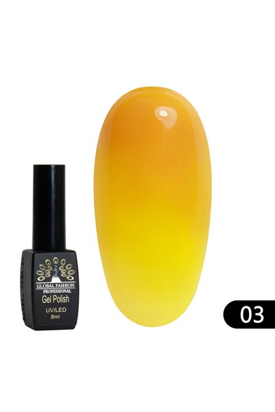 global fashion 03 Θερμικό Λάκα Τζελ, 8 ml
