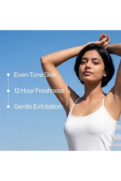 Be Bodywise 4% AHA BHA Underarm Roll On | Flora | 1% Mandelic Acid, 2% Lactic Acid & Alpha Arbutin |
