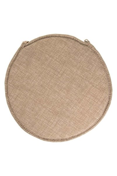 ANTBRO Pernă pentru scaun, Pernă rotundă bej pentru scaun Ø38cm, Confort spor...