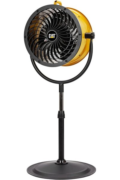 Cat Caterpillar® 14" HVPD-14AC HIGH VELOCITY PEDESTAL DRUM FAN, YELLOW