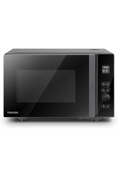 Toshiba Black Microwave, 25 Litres, 900 W, with Original Inverter, Defrost Cook, 10 Levels, 7 Automa