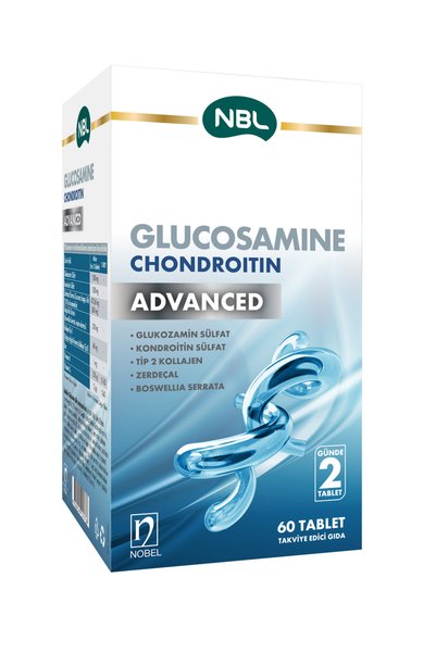 NBL Glucosamine Chondroitin Advanced 60 Tablet Yeni Ambalaj