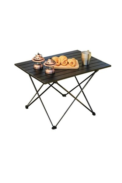 Royal Home Portable Folding Camping Table Black - 56 X 40 X 41 cm