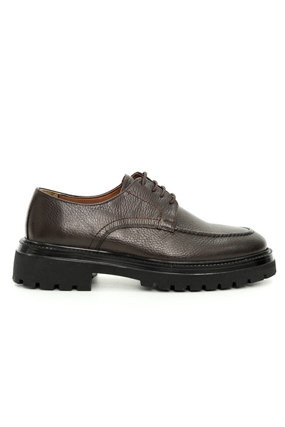Tuna Genuine Floter Leather Brown EVA Sole Casual Men's Shoes - E2500