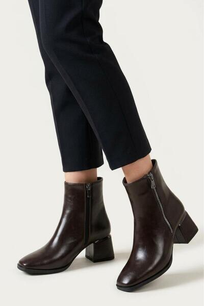 Papuçcity Snyrt 03392 Women's 5 cm Heeled Boots