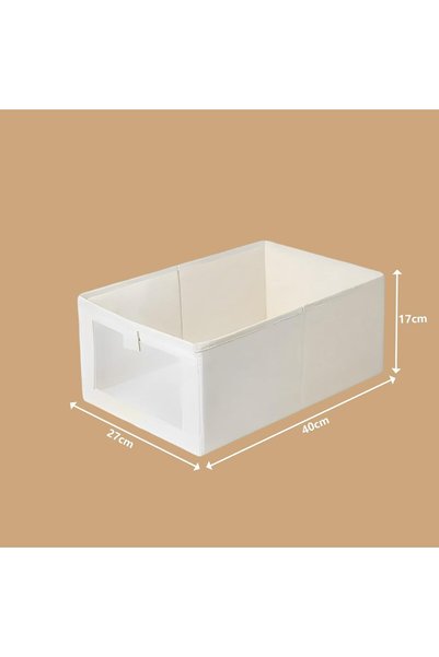 Zaprus Non-Woven Foldable Storage Bins Wardrobe Organizer, Drawer Space-Savin...