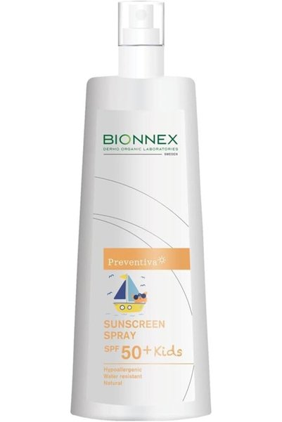 Bionnex بريفينتيفا - بخاخ واقي من الشمس للأطفال، عامل حماية من الشمس 50+، 200...