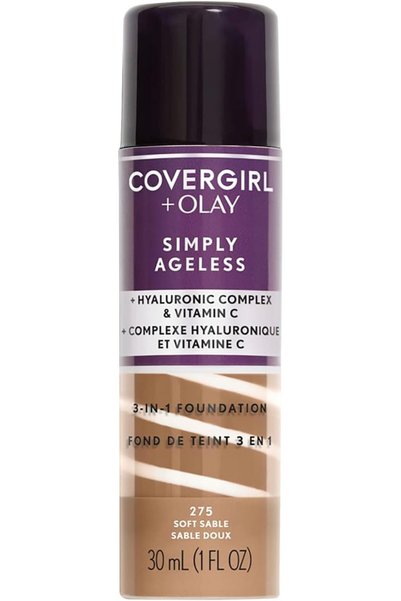 covergirl كريم أساس سائل "أولاي سيمبلي إيجليس" 3 في 1 - لون 242، بيج متوسط، ح...