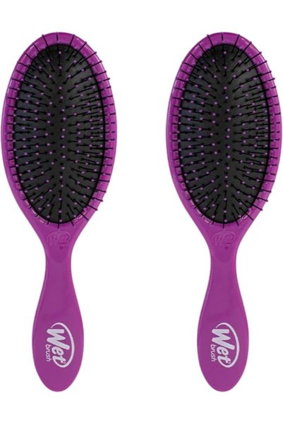 Wet Brush فرشاة فك تشابك الشعر الأصلية، شعيرات أكوا-ألترا-سوفت إنتيلي فليكس ا...