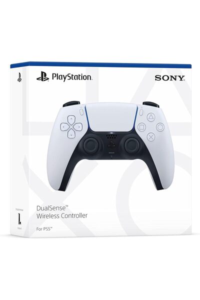 Sony PlayStation 5 With Blu-Ray Disc Console (SLIM) KSA VERSION + FC25 and Two White Controllers Bundle