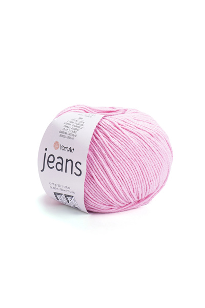 Yarnart Pink Jeans Amigurumi Hand-Knitting Yarn 36