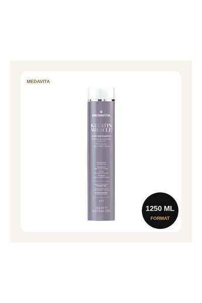 MEDAVITA Șampon cu keratină Keratin Miracle pentru netezire și anti-încrețire...