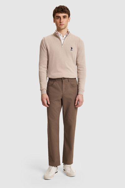 U.S. Polo Assn. بنطلون رجالي من قماش الكانفاس/الشينو 50328973-VR052