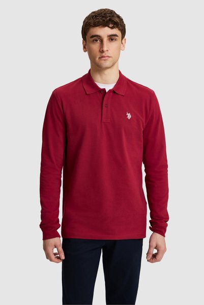 U.S. Polo Assn. Men's Cherry Basic Sweatshirt 50333246-VR223