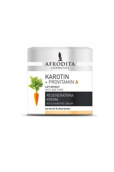 Cosmetica Afrodita Регенериращ крем - Каротин Регенериращ крем, 50 мл
