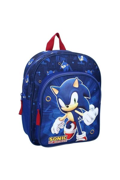 Sonic Rucsac pentru copii Ariciul încă neoprit, 30 x 25 x 11 cm