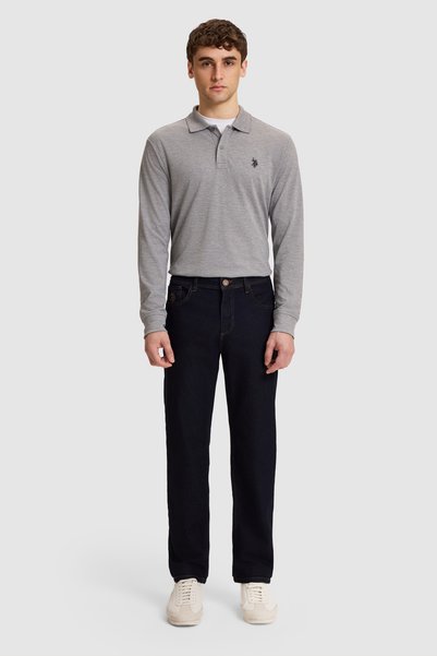 U.S. Polo Assn. بنطلون جينز رجالي باللون الأزرق، موديل 50330117-DN0022.