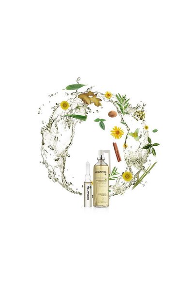 MEDAVITA Spray tratament anticădere pentru păr bărbați, cu rozmarin, aloe, tu...