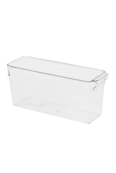 BuyandTry KLIPPKAKTUS Storage box for fridge, transparent, 32x10x14 cm