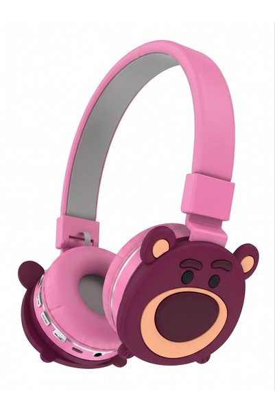 Generic Strawberry Bear Wireless Headset Lotus for Kids【Headphones】Foldable M...