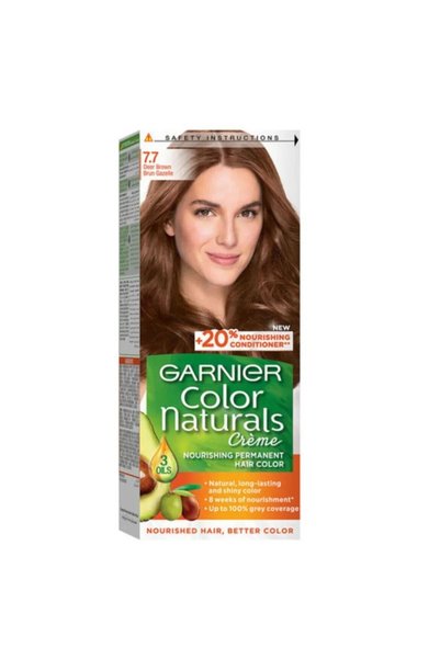 Garnier صبغة شعر كولور ناتشورالز 7.7 بني غزال