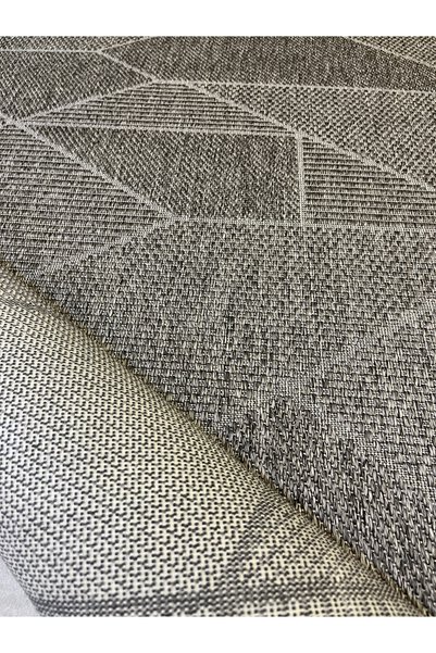 MaVaux Grande Geometrik Desenli Halı, Modern Salon ve Oturma Odası Halısı, İnce Düz Dokuma Kilim, Antre, Mutfak ve Yatak Odası İçin Dekoratif Zemin Halısı, Kolay Kullanımlı Kaydırmaz Taban