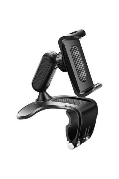 The Bros Car Phone Holder, Rotating Clip Dashboard Mount, Rearview Mirror Bra...