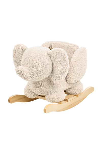 Nattou Люлеещ се стол Слон TEDDY - екрю / 59x33x45 см