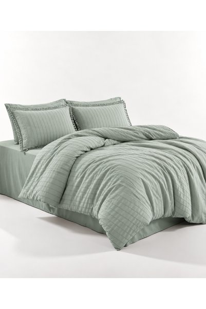 TextiLici Lenjerie de pat Culmi Bucovinene, 100% bumbac ranforce, 4 piese, ce...