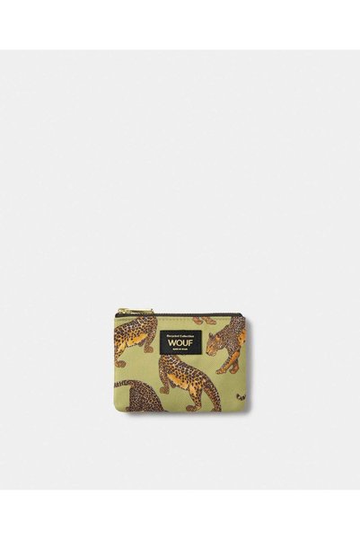 Wouf Avo Leopard Women's Small Clutch Bag PS260037 13x9x1 cm