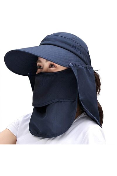 X SPRING Uv Protection Fishing Hat, Wide Brim Sun Hat, Detachable Neck Flap, ...