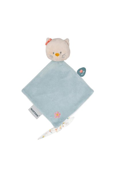 Nattou Mila, Zoë & Lana Mini Muslin - Lana Kitten - 30×20 cm
