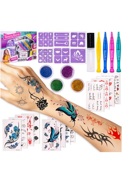 MalPlay Kit de tatuaje Beauty Bomb