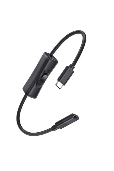 Generic كابل URELEGAN USB C بطول 1 قدم، 100 واط، شحن سريع PD |   كابل تمديد ق...