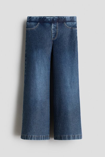 H&M Kot Görünümlü ve Geniş Paçalı Jegging