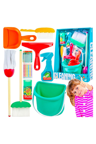 MalPlay Cleaning Tools Set - 10 pieces