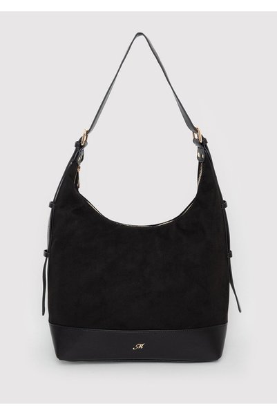 Mavi Faux Suede Black Shoulder Bag 1920178-900