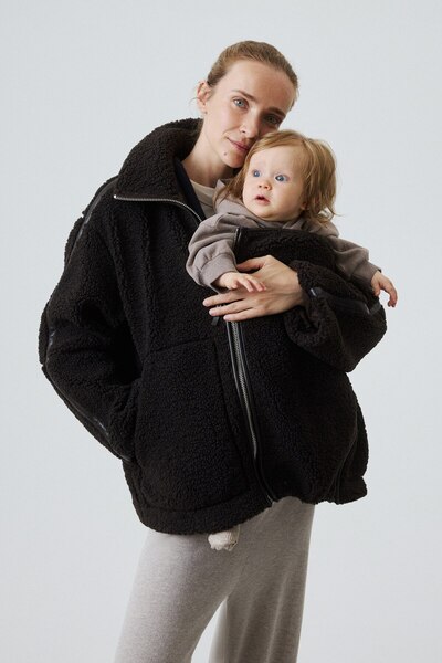 H&M MAMA Before & After Pelüş Bebek Taşıma Ceketi