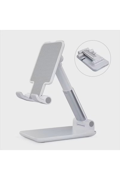 THREESTEP Suport pentru tabletă și telefon de masă, cu 2 niveluri, lungime re...