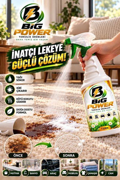BİGPOWEROFFİCİAL Tek Şişe Tüm Temizlik