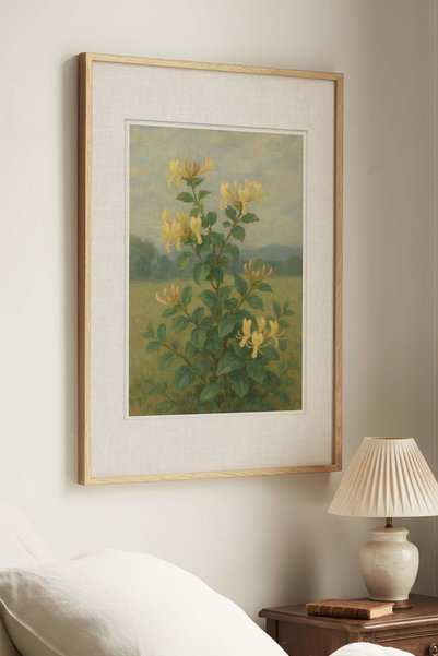 Zevahir Mobilya Dekorasyon 1 VINTAGE PAINTING WITH A "BOTANICAL ELEGANCE" THE...