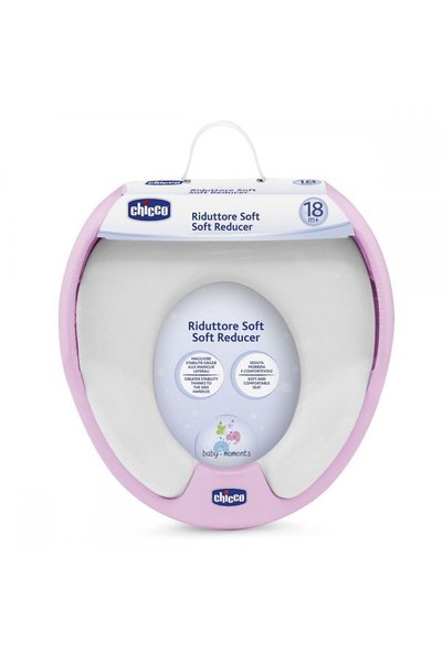 Chicco Reductor pentru WC, soft, Roz, 18luni+