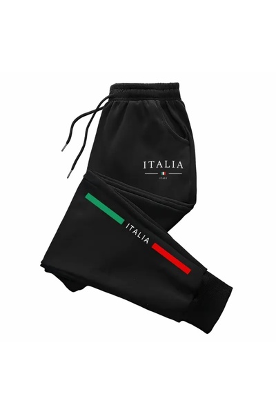 NIGRUM PARDUS NOUL SEZON, CU IMPRIMARE ITALIANĂ, 3 FIRE, 100% bumbac, pantalo...