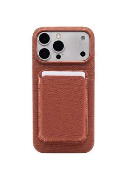 WATCHOFROYAL PortoCase iPhone 17 Pro Max Cream Magnetic Leather Case + Card H...