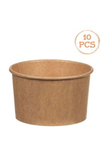 UNIC Kraft Paper Ice Cream Bowls 150ml - 10pcs