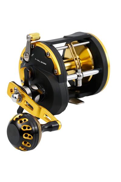 BURNING FAT Sougayilang Trolling Reel Saltwater Level Wind Reels, Drag Reels ...