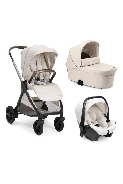 Chicco Carucior copii 3 in 1 Bellagio 2, Amber Glow (crem), 0luni+