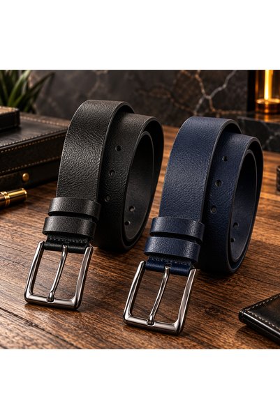 Yurtsever حزام رجالي من جلد الماندا الأصلي، ماركة YTS LEATHER، موديل 2، بعرض ...